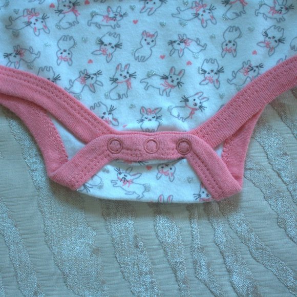 🚼 Duck Duck Goose Onesie | Glittery Bunny Onesie - Picture 3 of 6